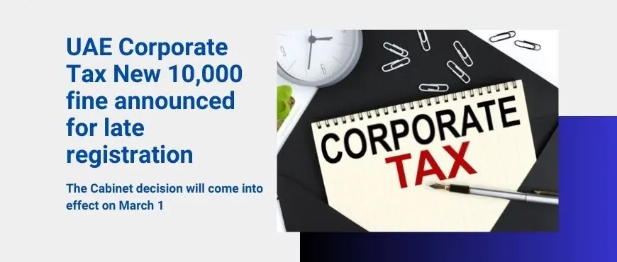 Corporate Tax Fines effective march 1