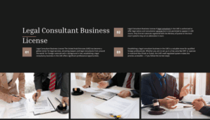 Legal Consultant Business License